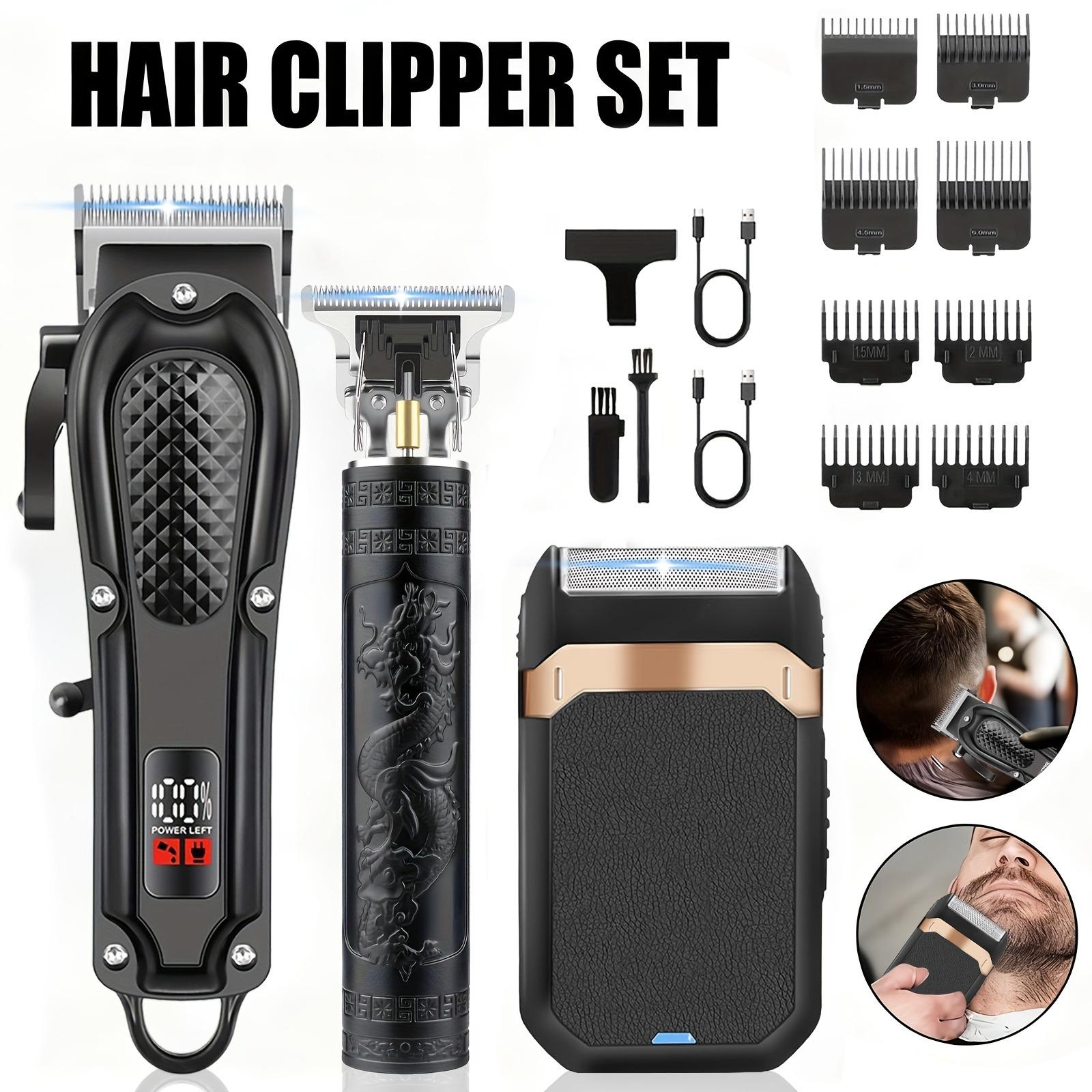 Mens Grooming Kit Gift Set - Kit profissional de cuidados pessoais sem