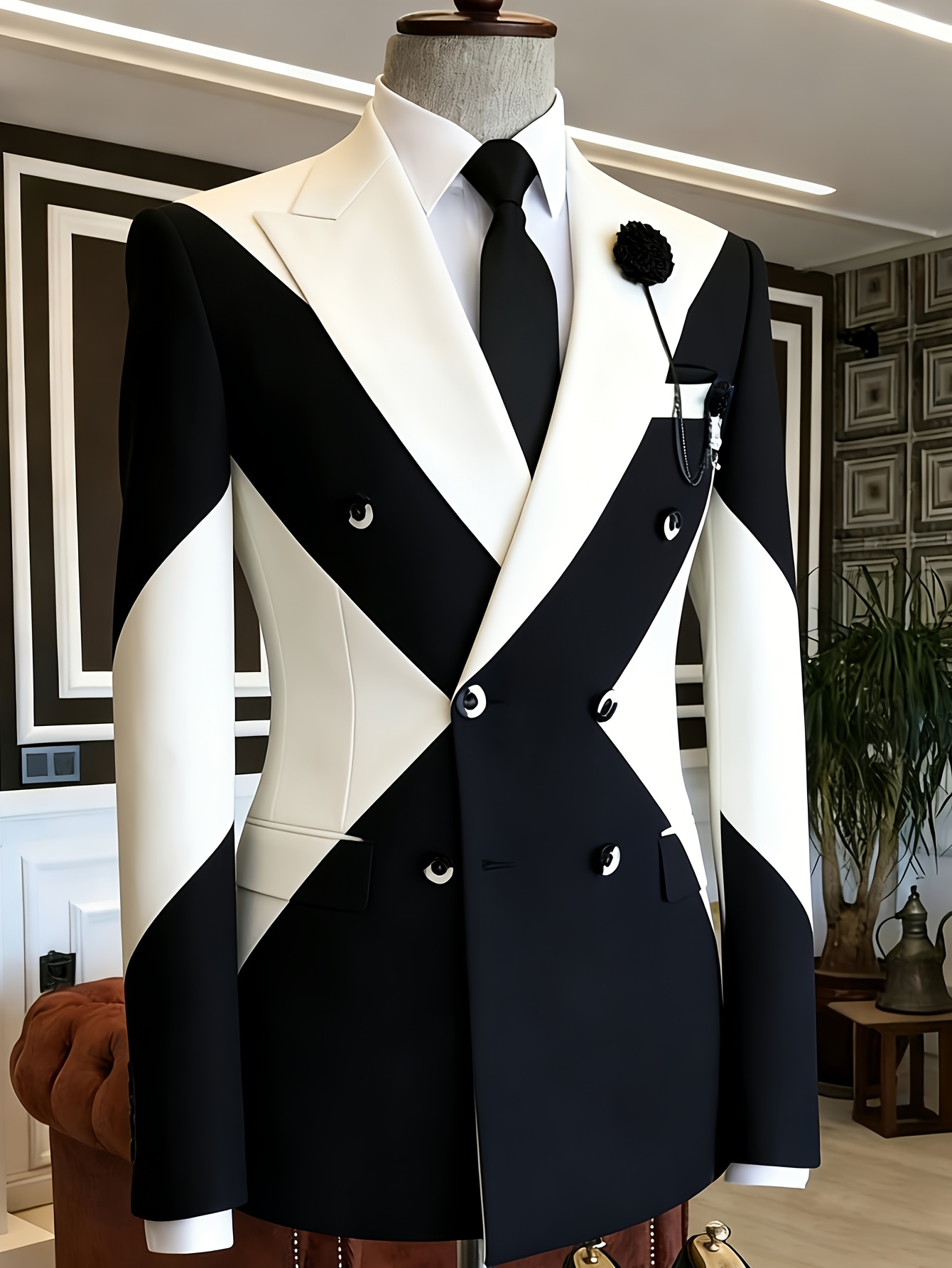 Jack Men'S Grooming - Blazer Masculino Casual de Negócios com