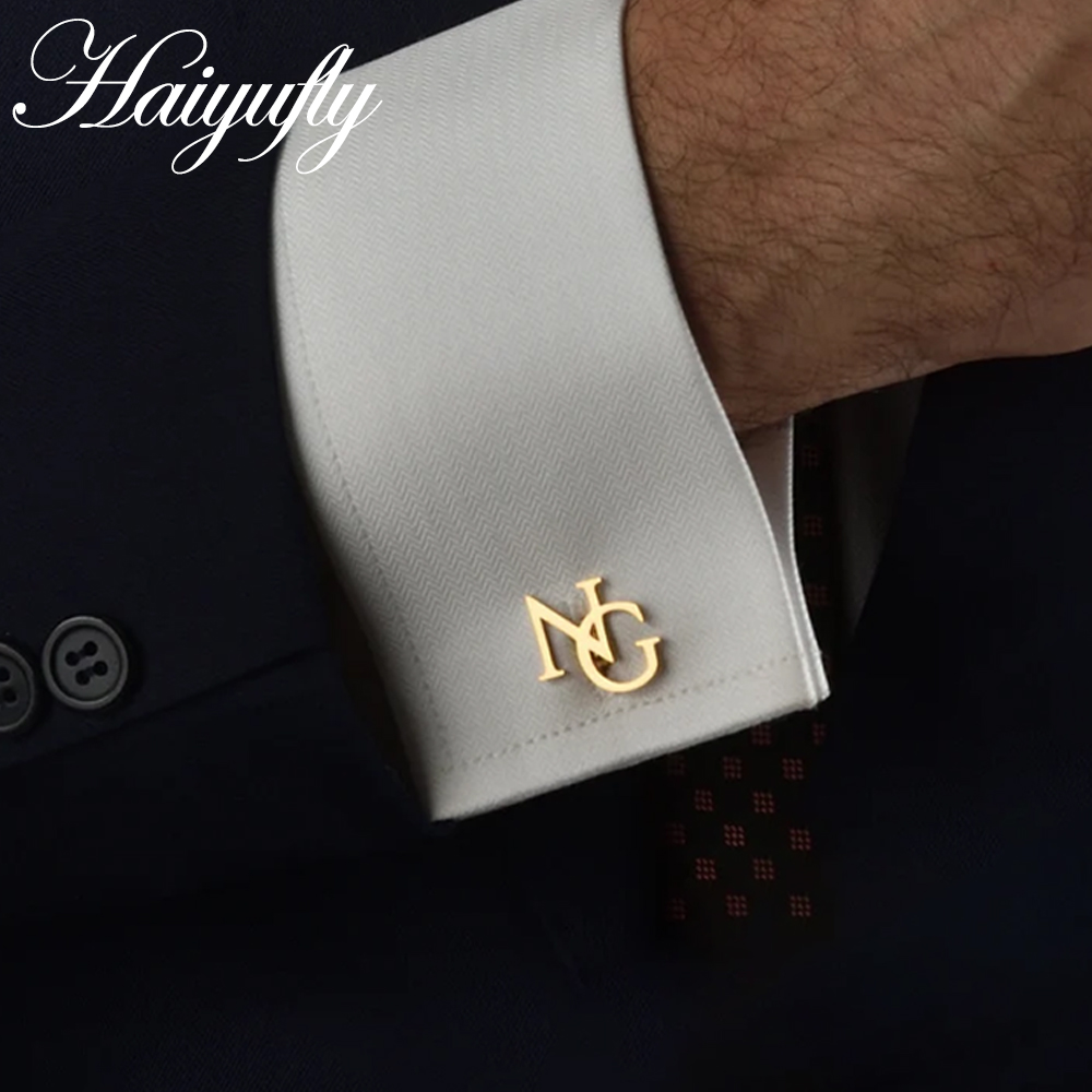 Men Grooming Usa - Haiyufly abotoaduras com nome personalizado, para