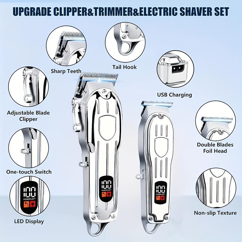 Conjunto de Máquina de Cortar  - Mens Grooming Kit Gift Set avaliação e preço