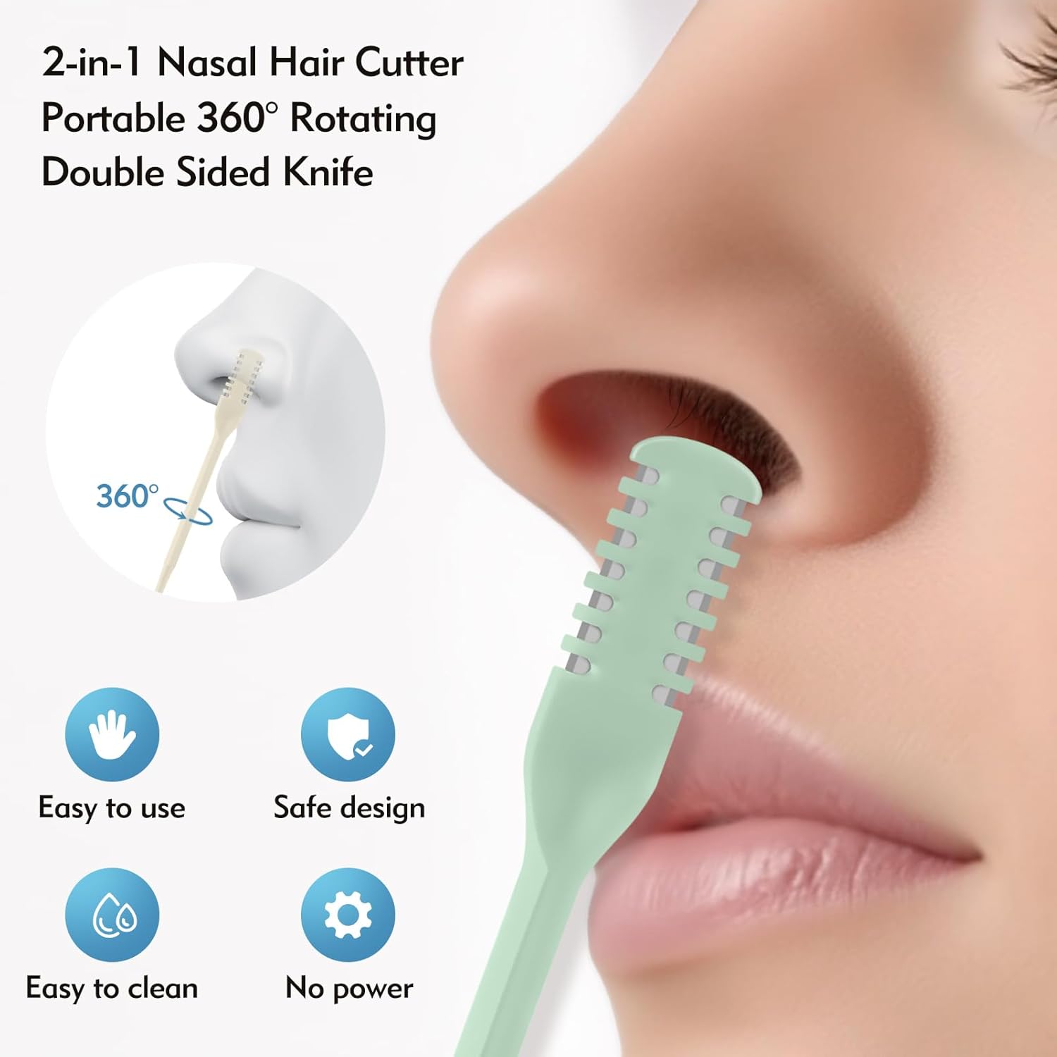 5/20/50 Peças Cortador Nasal 2 - Men'S Grooming Room avaliação e preço