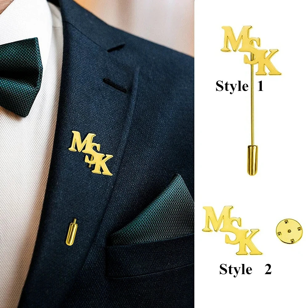 Nome personalizado Lapel Pin P - Men Grooming Usa avaliação e preço