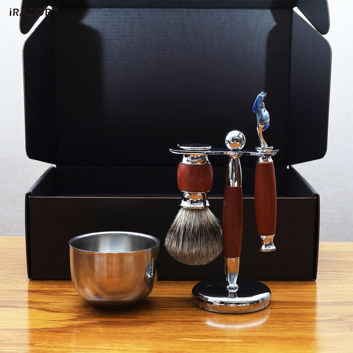 Kit de Barbear iRAZOR Masculin - Mens Grooming Kit Gift Set avaliação e preço