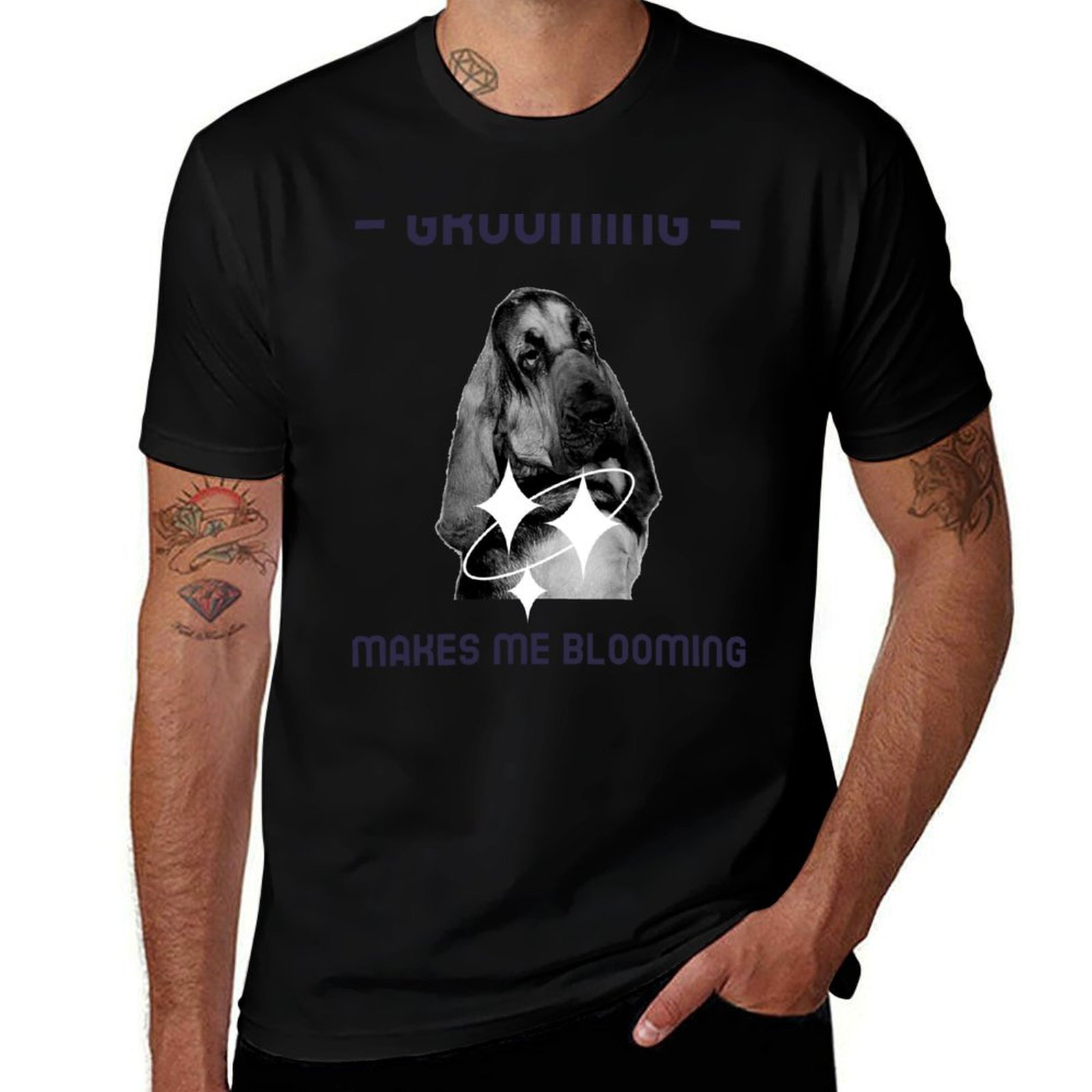 Uma camiseta engraçada de trab - Men'S Grooming Utilities avaliação e preço