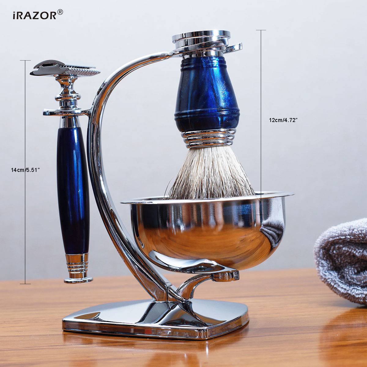 iRAZOR Kit de Barbear Masculin - Mens Grooming Kit Gift Set avaliação e preço