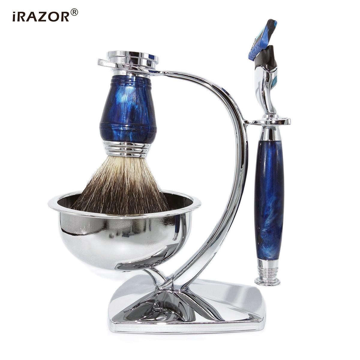iRAZOR Kit de Barbear Masculin - Mens Grooming Kit Gift Set avaliação e preço